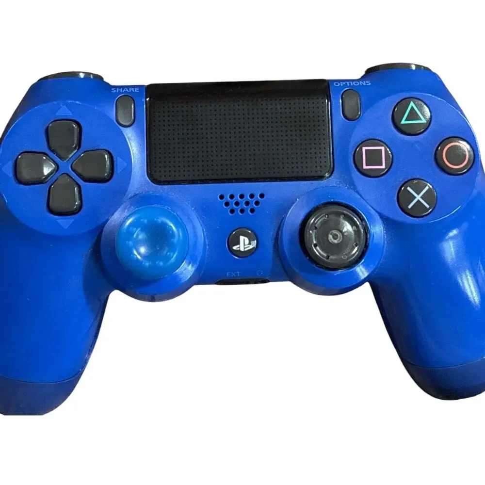 Sony PS4 DualShock 4 Wireless Controller Blue CUH-ZCT2U + Dual Charging Dock